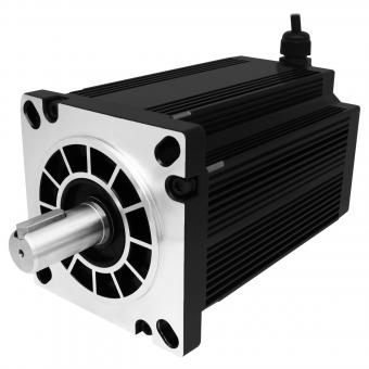 Двигатель шаговый трехфазный 130BYG350B-N-19 (NEMA 51, 28.0 Нм, 6.8 А, 1.2°)