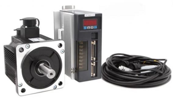 Сервомотор, серводрайвер 130ST-M04025, 1000W, 4 Nm