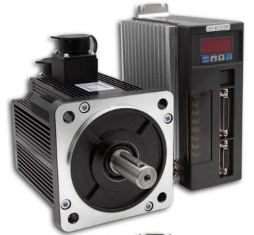 Сервомотор, серводрайвер 130ST-M07725, 2.0 Kw, 7.7 Nm