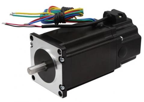 Двигатель шаговый с тормозом 23HSB8401, 1.8 N.m, 3A, NEMA23