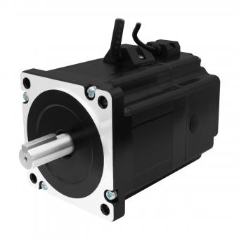 Двигатель шаговый с тормозом 86BYG250C-14-S (NEMA 34, 6.0 Нм, 5.0 А, 1.8°)