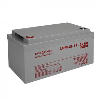 Аккумулятор гелевый LogicPower LPM-GL 12 - 65 Ah