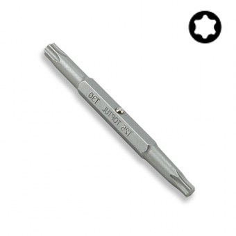 Бита двухсторонняя T15xT20 1/4" L75мм TOPTUL