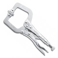 Кліщі-струбцина затискні з фіксатором TOPTUL 280мм (C-тип) з губками