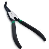 Круглогубці для зняття зовнішніх стопорних кілець TOPTUL 9" загнуті