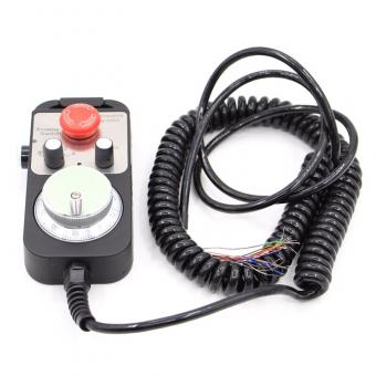 Ручной генератор импульсов MPG100, кнопка E-stop (пульт управления) для станков с ЧПУ