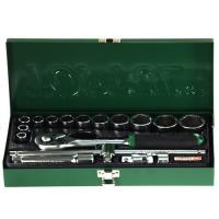 Автомобільний набір інструментів 1/2" 16 од. (6-гр.) TOPTUL