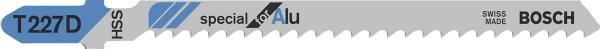 Пилки для лобзиков Bosch T 227 D, HSS 5 шт.