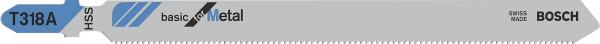 Пилки для лобзиков Bosch T 318 А, HSS 5 шт.