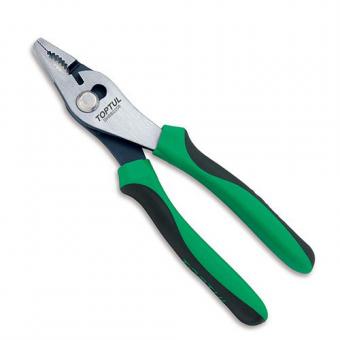 Плоскогубці комбіновані 200 мм 8" TOPTUL 2-позиційні