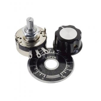 Потенциометр WTH118-2W B10K (10 кОм)